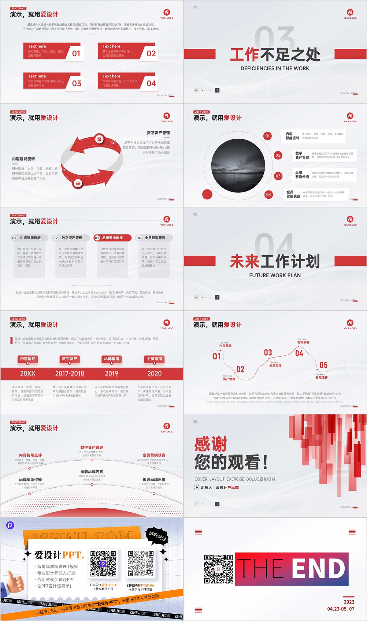 工作型PPT，年終總結(jié)PPT，匯報PPT，PPT排版， ppt模板下載，商務(wù)PPT模板